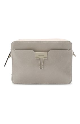 Мужская кожаная сумка OFF-WHITE серого цвета по цене 62000 руб., арт. 0MNA070E20LEA0010500 | Фото 1 Мужская кожаная сумка OFF-WHITE серого цвета, арт. 0MNA070E20LEA0010500 | Фото 1