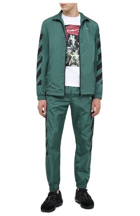 Мужская куртка OFF-WHITE зеленого цвета по цене 62700 руб., арт. 0MEA233E20FAB0025701 | Фото 2 Мужская куртка OFF-WHITE зеленого цвета, арт. 0MEA233E20FAB0025701 | Фото 2