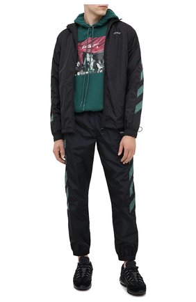 Мужская куртка OFF-WHITE черного цвета по цене 62700 руб., арт. 0MEA233E20FAB0021001 | Фото 2 Мужская куртка OFF-WHITE черного цвета, арт. 0MEA233E20FAB0021001 | Фото 2