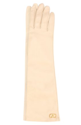 Женские кожаные перчатки VALENTINO белого цвета по цене 36850 руб., арт. UW2GCA14/WJW | Фото 1 Женские кожаные перчатки VALENTINO белого цвета, арт. UW2GCA14/WJW | Фото 1