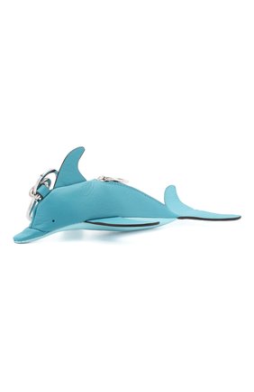 Женский брелок для ключей dolphin loewe x paula's ibiza LOEWE голубого цвета по цене 31900 руб., арт. 130.30AD01 | Фото 1 Женский брелок для ключей dolphin loewe x paula's ibiza LOEWE голубого цвета, арт. 130.30AD01 | Фото 1