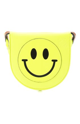 Женская сумка smiley loewe x paula's ibiza LOEWE желтого цвета по цене 41200 руб., арт. C661T14X05 | Фото 1 Женская сумка smiley loewe x paula's ibiza LOEWE желтого цвета, арт. C661T14X05 | Фото 1