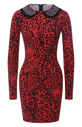 Женское платье из вискозы REDVALENTINO красного цвета по цене 49950 руб., арт. UR3VAR15/57C | Фото 1 Женское платье из вискозы REDVALENTINO красного цвета, арт. UR3VAR15/57C | Фото 1
