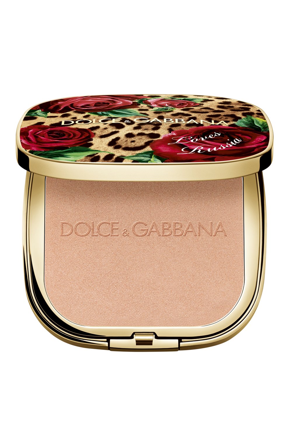 Универсальная пудра-хайлайтер dg loves russia (12g) DOLCE & GABBANA бесцветного цвета, арт. 3124350DG | Фото 1