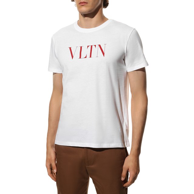 фото Хлопковая футболка valentino