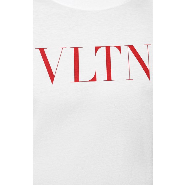 фото Хлопковая футболка valentino