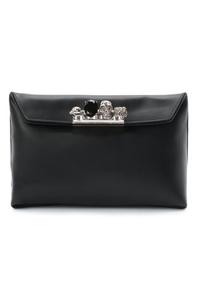 Женский клатч jewelled satchel ALEXANDER MCQUEEN черного цвета по цене 140000 руб., арт. 631864/CSRWY | Фото 1 Женский клатч jewelled satchel ALEXANDER MCQUEEN черного цвета, арт. 631864/CSRWY | Фото 1