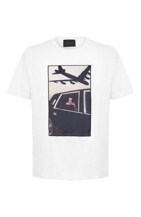 Мужская хлопковая футболка LIMITATO белого цвета по цене 14950 руб., арт. HELL IS/T-SHIRT RELAX | Фото 1 Мужская хлопковая футболка LIMITATO белого цвета, арт. HELL IS/T-SHIRT RELAX | Фото 1