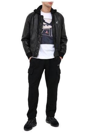 Мужская хлопковая футболка LIMITATO белого цвета по цене 14950 руб., арт. HELL IS/T-SHIRT RELAX | Фото 2 Мужская хлопковая футболка LIMITATO белого цвета, арт. HELL IS/T-SHIRT RELAX | Фото 2