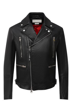 Мужская кожаная куртка ALEXANDER MCQUEEN черного цвета по цене 263000 руб., арт. 626381/Q5LDS | Фото 1 Мужская кожаная куртка ALEXANDER MCQUEEN черного цвета, арт. 626381/Q5LDS | Фото 1