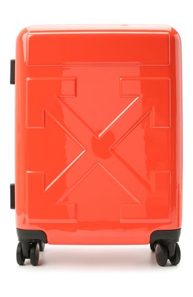 Мужской дорожный чемодан OFF-WHITE оранжевого цвета по цене 58000 руб., арт. 0MNG006E20MAT0012500 | Фото 1 Мужской дорожный чемодан OFF-WHITE оранжевого цвета, арт. 0MNG006E20MAT0012500 | Фото 1