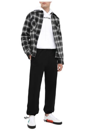 Мужская хлопковая рубашка OFF-WHITE черного цвета по цене 43300 руб., арт. 0MGA133E20FAB0011010 | Фото 2 Мужская хлопковая рубашка OFF-WHITE черного цвета, арт. 0MGA133E20FAB0011010 | Фото 2