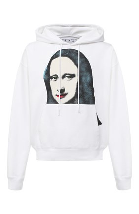 Мужской хлопковое худи OFF-WHITE белого цвета по цене 42650 руб., арт. 0MBB037E20FLE0090110 | Фото 1 Мужской хлопковое худи OFF-WHITE белого цвета, арт. 0MBB037E20FLE0090110 | Фото 1