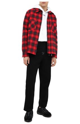 Мужской хлопковое худи OFF-WHITE белого цвета по цене 41650 руб., арт. 0MBB037E20FLE0020125 | Фото 2 Мужской хлопковое худи OFF-WHITE белого цвета, арт. 0MBB037E20FLE0020125 | Фото 2