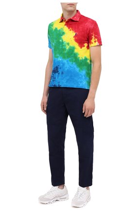 Мужское хлопковое поло POLO RALPH LAUREN разноцветного цвета по цене 17500 руб., арт. 710800105 | Фото 2 Мужское хлопковое поло POLO RALPH LAUREN разноцветного цвета, арт. 710800105 | Фото 2 (Рукава: Короткие; Материал внешний: Хлопок; Длина (для топов): Стандартные; Застежка: Пуговицы)