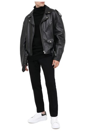 Мужские кожаные кеды ALEXANDER MCQUEEN белого цвета по цене 39950 руб., арт. 625162/WHYB8 | Фото 2 Мужские кожаные кеды ALEXANDER MCQUEEN белого цвета, арт. 625162/WHYB8 | Фото 2