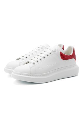Мужские кожаные кеды ALEXANDER MCQUEEN белого цвета по цене 39950 руб., арт. 625162/WHYB8 | Фото 1 Мужские кожаные кеды ALEXANDER MCQUEEN белого цвета, арт. 625162/WHYB8 | Фото 1