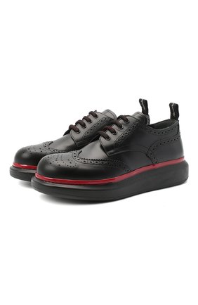 Мужской кожаные дерби ALEXANDER MCQUEEN черного цвета по цене 48400 руб., арт. 625194/WHX5F | Фото 1 Мужской кожаные дерби ALEXANDER MCQUEEN черного цвета, арт. 625194/WHX5F | Фото 1