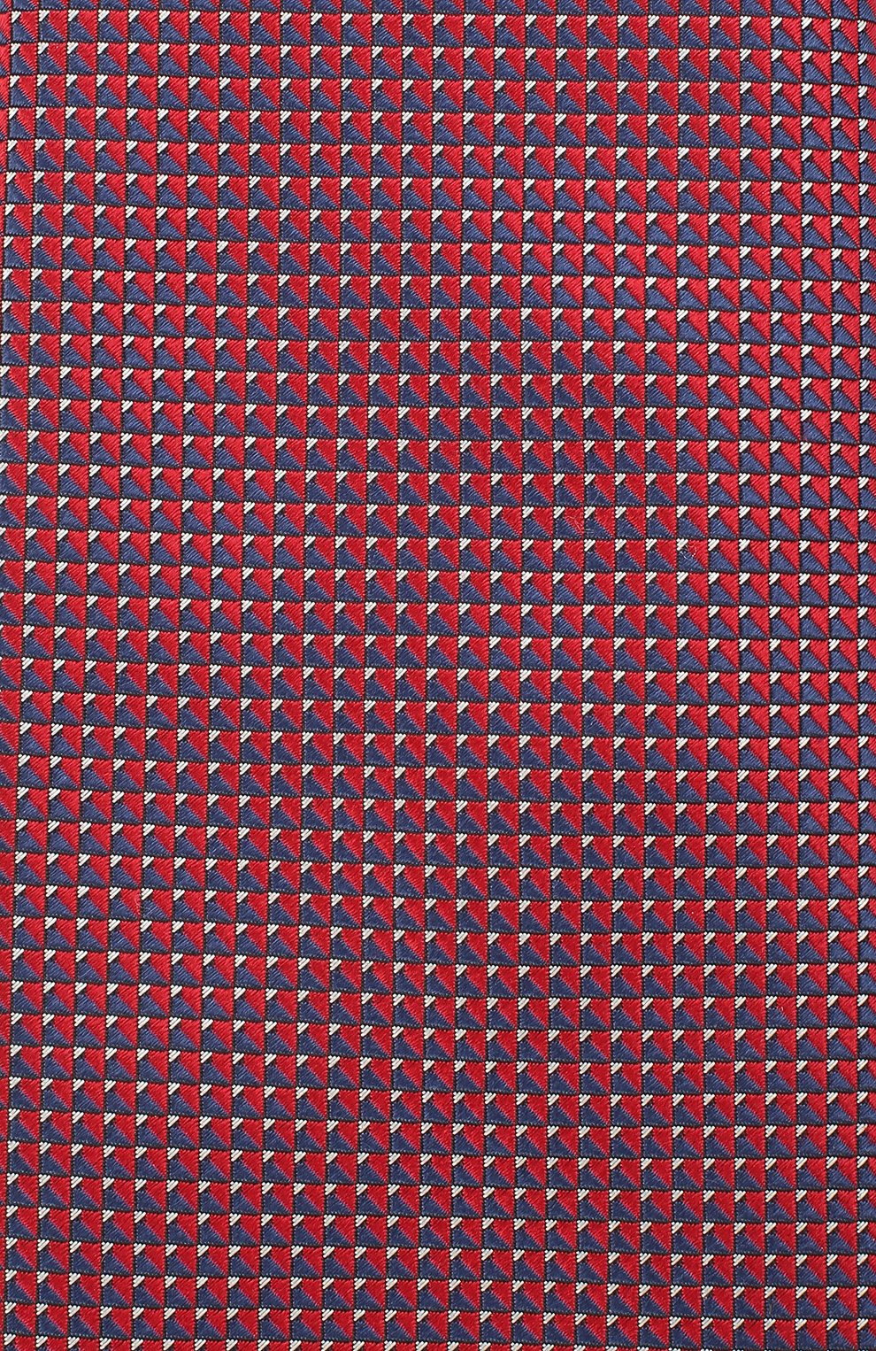 Мужской шелковый галстук BRIONI красного цвета, арт. 062I00/0943T | Фото 3 (Принт: С принтом; Материал: Текстиль, Шелк; Региональные ограничения белый список (Axapta Mercury): RU)