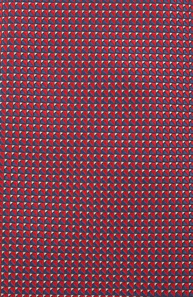 Мужской шелковый галстук BRIONI красного цвета, арт. 062I00/0943T | Фото 3 (Принт: С принтом; Материал: Текстиль, Шелк; Региональные ограничения белый список (Axapta Mercury): RU)