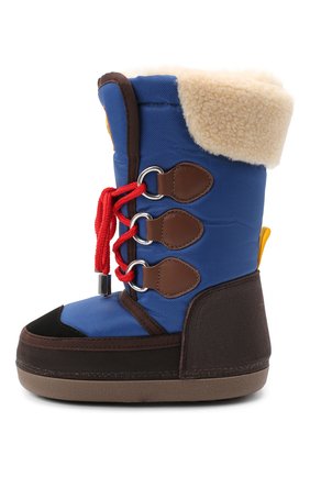 Детские сапоги DSQUARED2 синего цвета по цене 12200 руб., арт. 65207/CR0STA INGRA/28-35 | Фото 2 Детские сапоги DSQUARED2 синего цвета, арт. 65207/CR0STA INGRA/28-35 | Фото 2