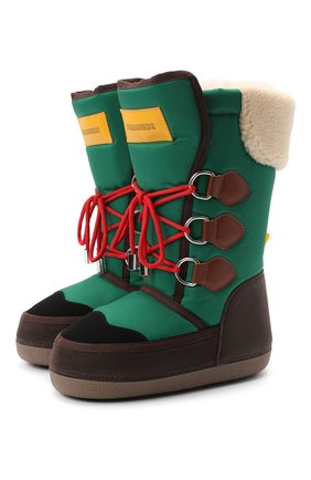 Детские сапоги DSQUARED2 зеленого цвета по цене 13400 руб., арт. 65207/CR0STA INGRA/36-41 | Фото 1 Детские сапоги DSQUARED2 зеленого цвета, арт. 65207/CR0STA INGRA/36-41 | Фото 1