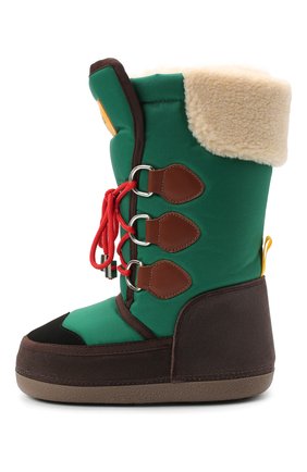 Детские сапоги DSQUARED2 зеленого цвета по цене 13400 руб., арт. 65207/CR0STA INGRA/36-41 | Фото 2 Детские сапоги DSQUARED2 зеленого цвета, арт. 65207/CR0STA INGRA/36-41 | Фото 2