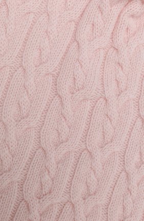 Детский кашемировый шарф LORO PIANA светло-розового цвета, арт. FAI7331 | Фото 2 (Материал: Кашемир, Шерсть, Текстиль; Региональные ограничения белый список (Axapta Mercury): RU)