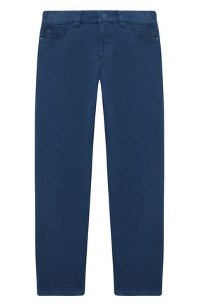 Детские брюки LORO PIANA бирюзового цвета по цене 24000 руб., арт. FAL2583 | Фото 1 Детские брюки LORO PIANA бирюзового цвета, арт. FAL2583 | Фото 1