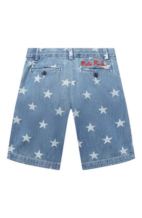 Детские джинсовые шорты POLO RALPH LAUREN голубого цвета по цене 5415 руб., арт. 322785733 | Фото 2 Детские джинсовые шорты POLO RALPH LAUREN голубого цвета, арт. 322785733 | Фото 2
