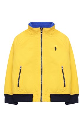Детского хлопковая куртка POLO RALPH LAUREN желтого цвета по цене 13350 руб., арт. 321785763 | Фото 1 Детского хлопковая куртка POLO RALPH LAUREN желтого цвета, арт. 321785763 | Фото 1