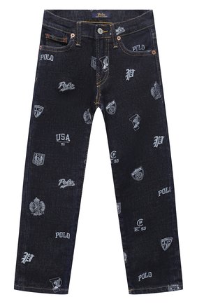 Детские джинсы POLO RALPH LAUREN синего цвета по цене 8535 руб., арт. 321784321 | Фото 1 Детские джинсы POLO RALPH LAUREN синего цвета, арт. 321784321 | Фото 1
