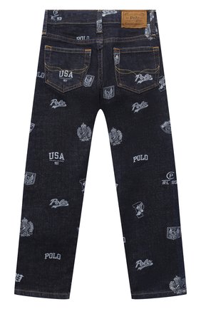 Детские джинсы POLO RALPH LAUREN синего цвета по цене 8535 руб., арт. 321784321 | Фото 2 Детские джинсы POLO RALPH LAUREN синего цвета, арт. 321784321 | Фото 2