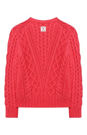 Детский хлопковый пуловер POLO RALPH LAUREN красного цвета по цене 8535 руб., арт. 313787280 | Фото 2 Детский хлопковый пуловер POLO RALPH LAUREN красного цвета, арт. 313787280 | Фото 2