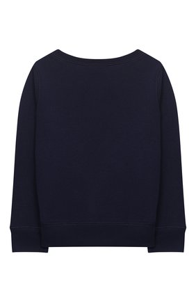 Детский хлопковый свитшот POLO RALPH LAUREN синего цвета по цене 6185 руб., арт. 312807094 | Фото 2 Детский хлопковый свитшот POLO RALPH LAUREN синего цвета, арт. 312807094 | Фото 2