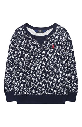 Детский хлопковый свитшот POLO RALPH LAUREN синего цвета по цене 5885 руб., арт. 311785464 | Фото 1 Детский хлопковый свитшот POLO RALPH LAUREN синего цвета, арт. 311785464 | Фото 1