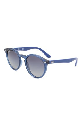 Детские солнцезащитные очки RAY-BAN синего цвета по цене 6600 руб., арт. 9064S-70624L | Фото 1 Детские солнцезащитные очки RAY-BAN синего цвета, арт. 9064S-70624L | Фото 1