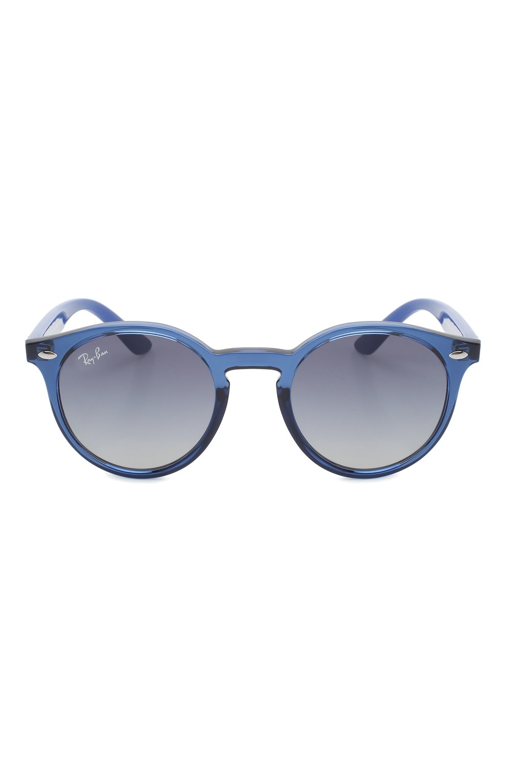 Детские солнцезащитные очки RAY-BAN синего цвета по цене 5995 руб., арт. 9064S-70624L | Фото 2 Детские солнцезащитные очки RAY-BAN синего цвета, арт. 9064S-70624L | Фото 2