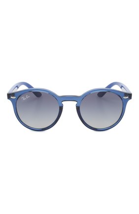 Детские солнцезащитные очки RAY-BAN синего цвета по цене 6600 руб., арт. 9064S-70624L | Фото 2 Детские солнцезащитные очки RAY-BAN синего цвета, арт. 9064S-70624L | Фото 2