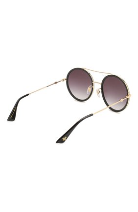 Женские солнцезащитные очки GUCCI черного цвета по цене 24450 руб., арт. GG0061 001 | Фото 4 Женские солнцезащитные очки GUCCI черного цвета, арт. GG0061 001 | Фото 4