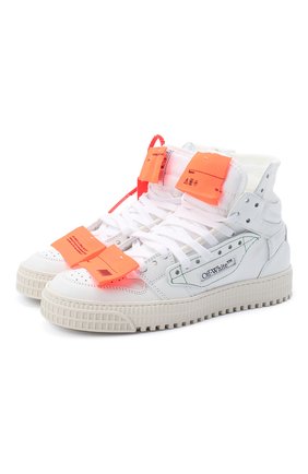 Женские комбинированные кеды off-court 3.0 OFF-WHITE белого цвета по цене 39950 руб., арт. 0WIA112E20LEA0010100 | Фото 1 Женские комбинированные кеды off-court 3.0 OFF-WHITE белого цвета, арт. 0WIA112E20LEA0010100 | Фото 1