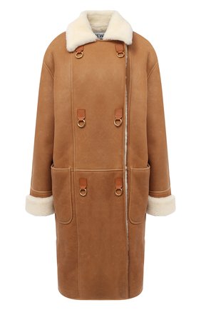 Женская дубленка LOEWE светло-коричневого цвета по цене 431500 руб., арт. S359336XAT | Фото 1 Женская дубленка LOEWE светло-коричневого цвета, арт. S359336XAT | Фото 1