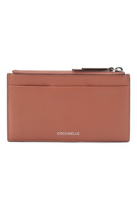 Женский кожаный футляр для кредитных карт COCCINELLE бежевого цвета по цене 7695 руб., арт. E5 GV1 19 D1 07 | Фото 1 Женский кожаный футляр для кредитных карт COCCINELLE бежевого цвета, арт. E5 GV1 19 D1 07 | Фото 1