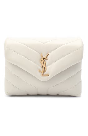 Женская сумка loulou mini SAINT LAURENT белого цвета по цене 87800 руб., арт. 630951/DV707 | Фото 1 Женская сумка loulou mini SAINT LAURENT белого цвета, арт. 630951/DV707 | Фото 1