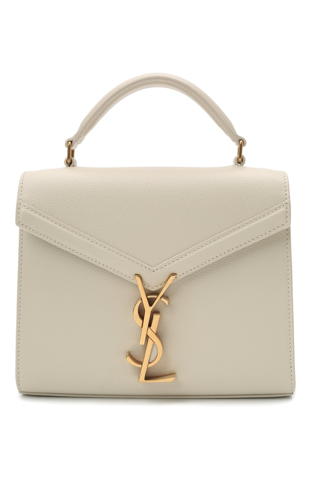 Женская кожаная сумка cassandra mini SAINT LAURENT белого цвета, арт. 623930/B0W0W | Фото 1