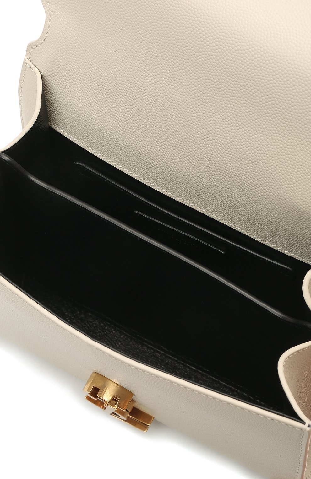 Женская кожаная сумка cassandra mini SAINT LAURENT белого цвета по цене 155500 руб., арт. 623930/B0W0W | Фото 5 Женская кожаная сумка cassandra mini SAINT LAURENT белого цвета, арт. 623930/B0W0W | Фото 5