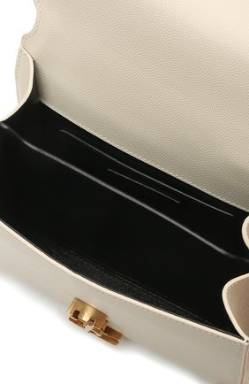 Женская кожаная сумка cassandra mini SAINT LAURENT белого цвета по цене 155500 руб., арт. 623930/B0W0W | Фото 5 Женская кожаная сумка cassandra mini SAINT LAURENT белого цвета, арт. 623930/B0W0W | Фото 5