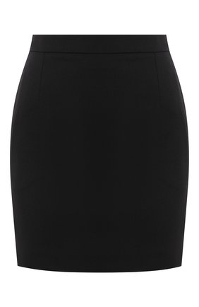 Женская шерстяная юбка SAINT LAURENT черного цвета по цене 56700 руб., арт. 580279/Y404W | Фото 1 Женская шерстяная юбка SAINT LAURENT черного цвета, арт. 580279/Y404W | Фото 1