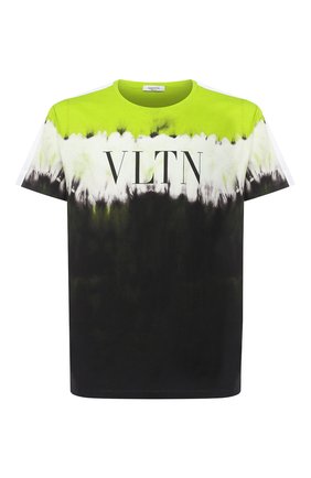 Мужская хлопковая футболка VALENTINO зеленого цвета по цене 47350 руб., арт. UV3MG06Z6HC | Фото 1 Мужская хлопковая футболка VALENTINO зеленого цвета, арт. UV3MG06Z6HC | Фото 1