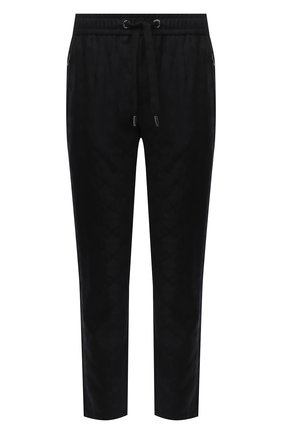 Мужской шерстяные брюки DOLCE & GABBANA черного цвета по цене 76900 руб., арт. GYU6ET/FJ2B1 | Фото 1 Мужской шерстяные брюки DOLCE & GABBANA черного цвета, арт. GYU6ET/FJ2B1 | Фото 1